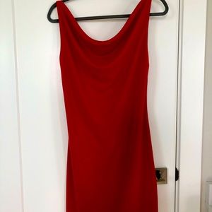 Express Reversible Black and Red dress